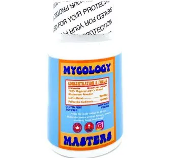 Mycology masters – concentration & focus – 3000mg