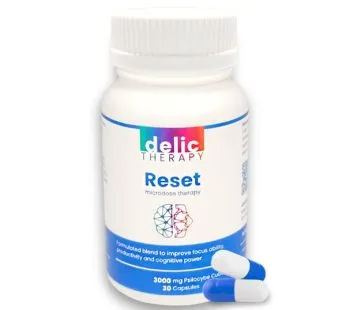 DELIC THERAPY – RESET SHROOM CAPSULES 3000MG
