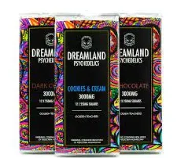 Dreamland Psychedelics Mushroom Chocolate Bar