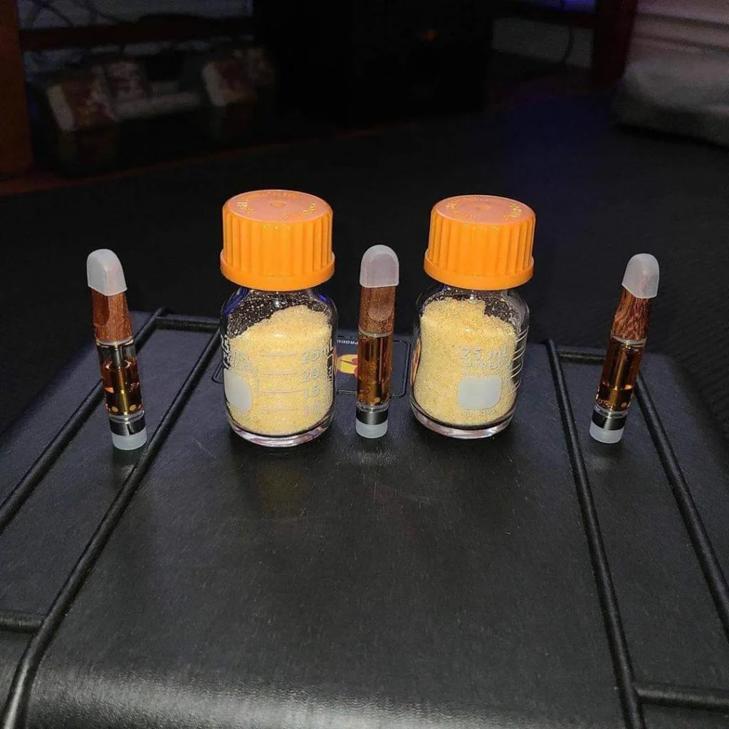 DMT Carts and Freebase Powder